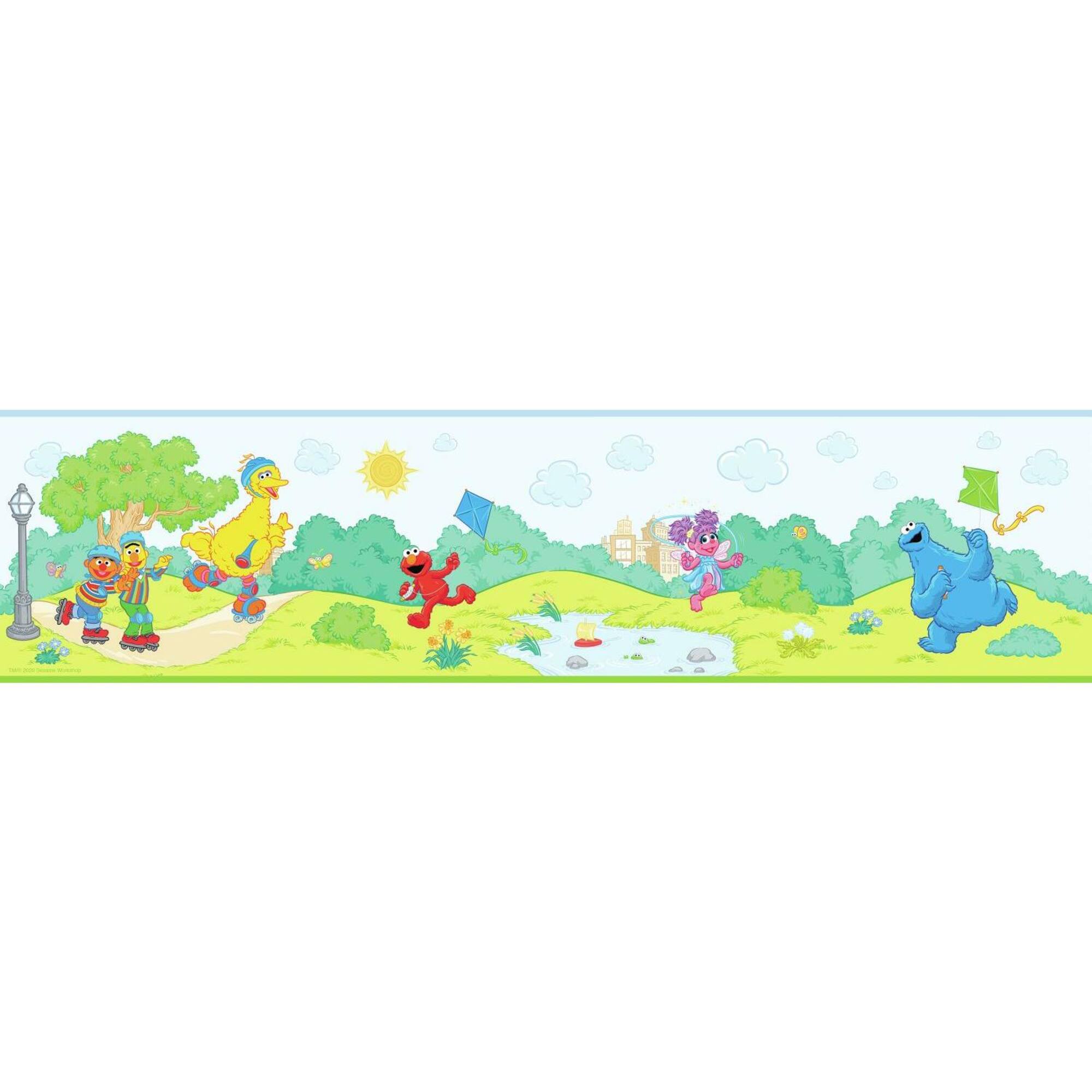 RoomMates Sesame Street Peel & Stick Border